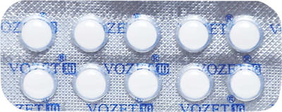 Vozet 10mg Strip Of 10 Tablets