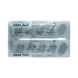 Akba Fort Strip Of 10 Tablets