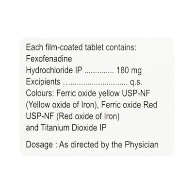 Finide 180mg Strip Of 10 Tablets