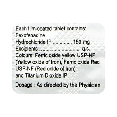 Finide 180mg Strip Of 10 Tablets