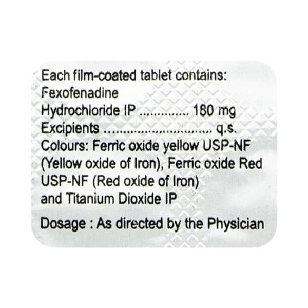 Finide 180Mg Strip Of 10 Tablets