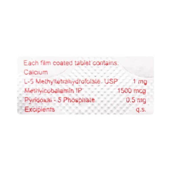 Fortuite Plus 1/1500/0.5mg Strip Of 10 Tablets