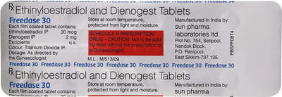 Freedase 30mcg Strip Of 21 Tablets