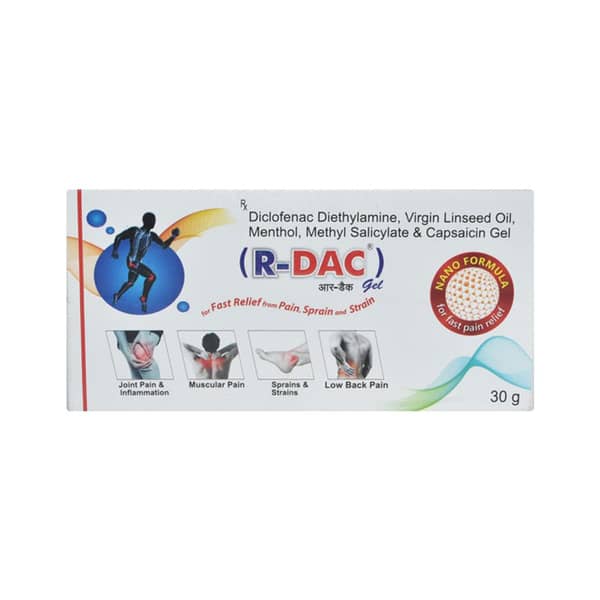 R Dac Tube Of 30gm Gel