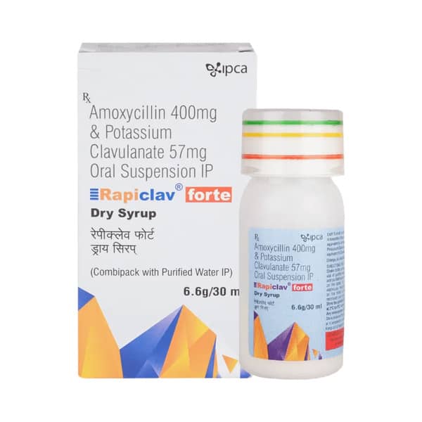 Rapiclav Forte Dry Bottle Of 30ml Syrup