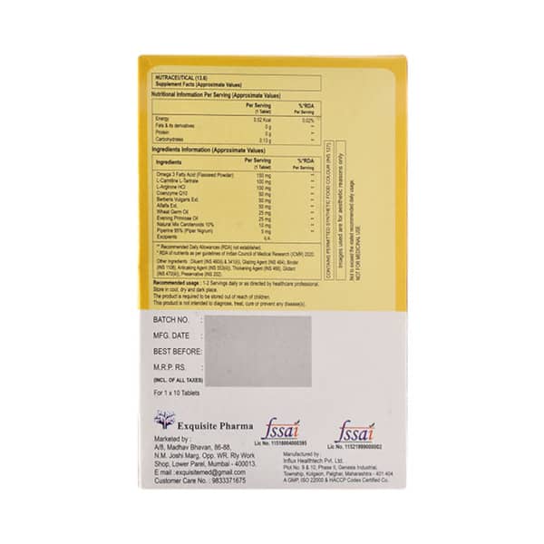 Q Zit 50 Strip Of 10 Tablets