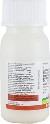 Miliclav Forte Orange Flavour Bottle Of 30ml Dry Syrup