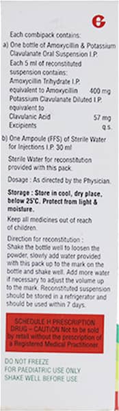 Miliclav Forte Dry Syrup | Orange Flavour