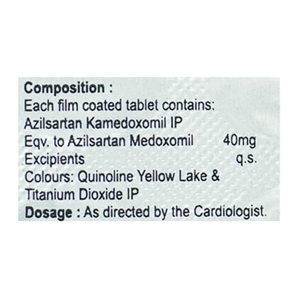 Azilsmart 40Mg Strip Of 10 Tablets