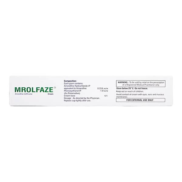 Mrolfaze 0.25% Tube Of 10Gm Cream