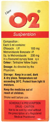 New O2 Delicious Mango Flavour Suspension 60ml