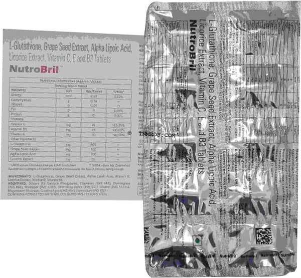 Nutrobril Strip Of 10 Tablets