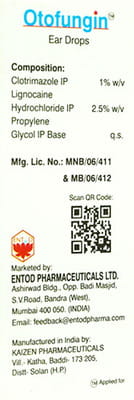 Otofungin Ear Drops 10ml