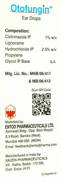 Otofungin Ear Drops 10ml