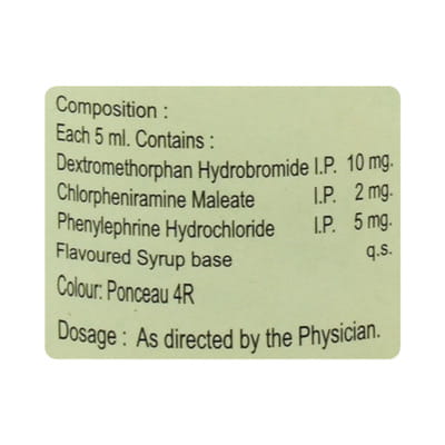 Olytuss D Bottle Of 100ml Syrup