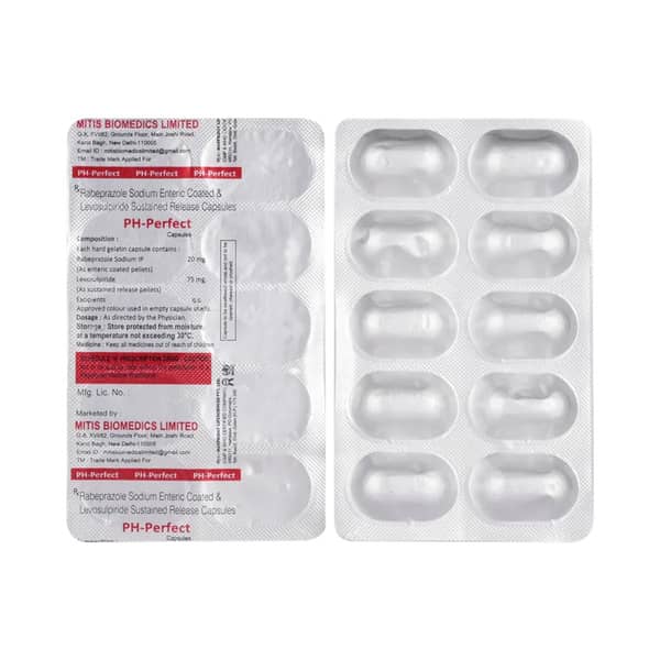 Ph Perfect Strip Of 10 Capsules