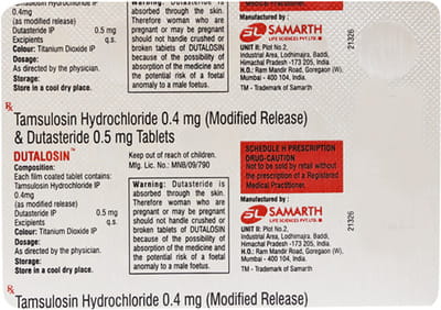 Dutalosin Strip Of 15 Tablets