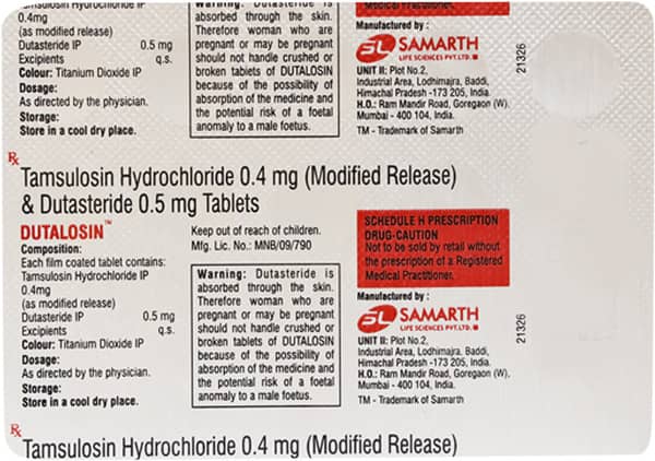 Dutalosin Strip Of 15 Tablets
