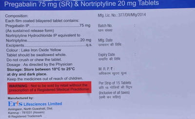 Sonaxa Nt 20mg Strip Of 15 Tablets