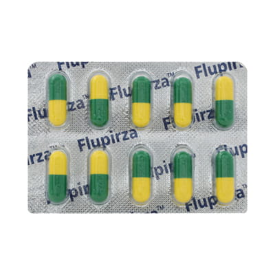 Flupirza 100mg Strip Of 10 Capsules