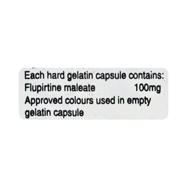 Flupirza 100mg Strip Of 10 Capsules