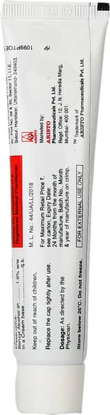 Luliderm 1% Tube Of 40gm Cream