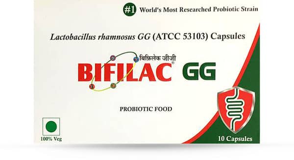 Bifilac Gg Strip Of 10 Capsules