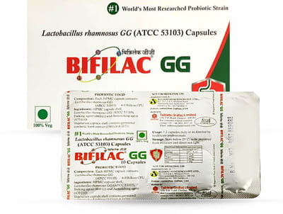 Bifilac Gg Strip Of 10 Capsules