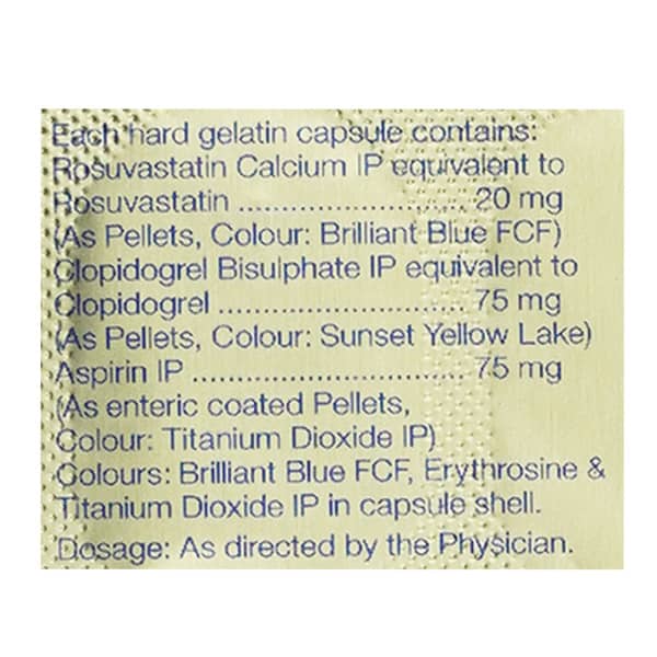 Rosulip Gold 20Mg Strip Of 10 Capsules