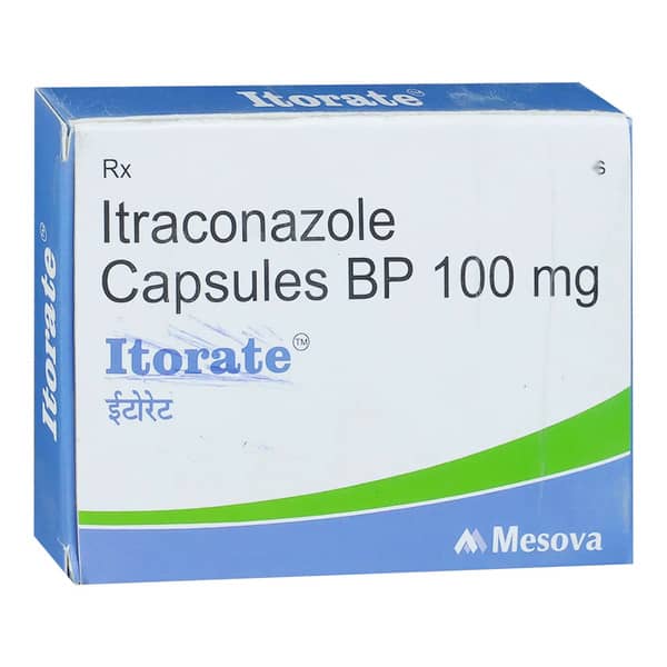 Itorate 100Mg Strip Of 10 Capsules
