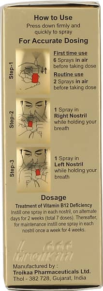 Rhinocobal 250mcg Bottle Of 2.3ml Nasal Spray