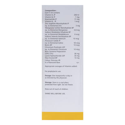 Bethadoxin Junior Bottle Of 100ml Suspension