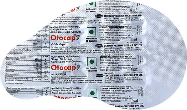 Otocap Strip Of 10 Capsules