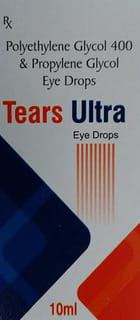 Tears Ultra Bottle Of 10ml Eye Drops