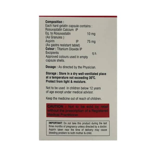 Vitastat As 75Mg Strip Of 10 Capsules