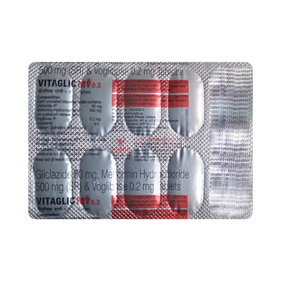 Vitaglic Mv 0.2mg Strip Of 10 Tablets