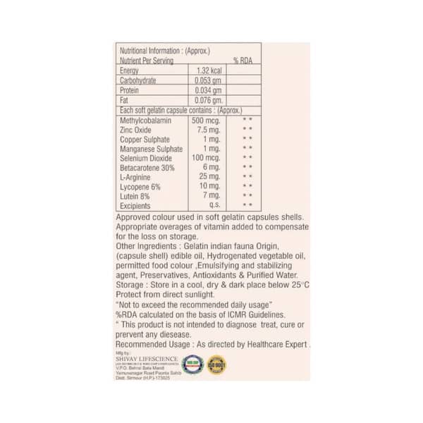 Vetalis Plus Strip Of 10 Capsules