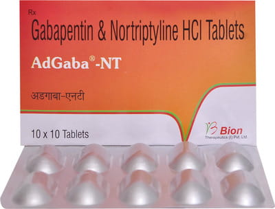 Adgaba Nt Strip Of 10 Tablets