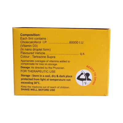 Aquashine Shots 60k Sugar Free Bottle Of 5ml Oral Solution