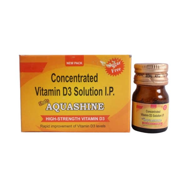 Aquashine Shots 60k Sugar Free Bottle Of 5ml Oral Solution