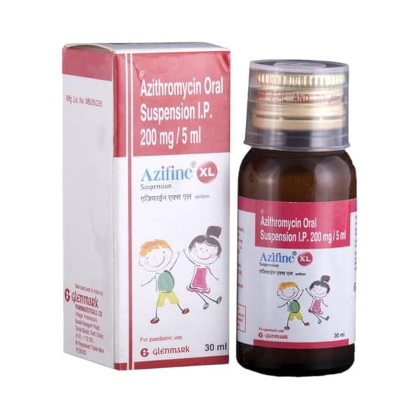 Azifine Xl 200mg Bottle Of 30ml Suspension