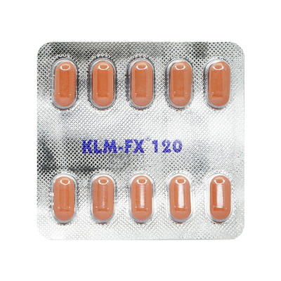 Klm Fx 120mg Strip Of 10 Tablets