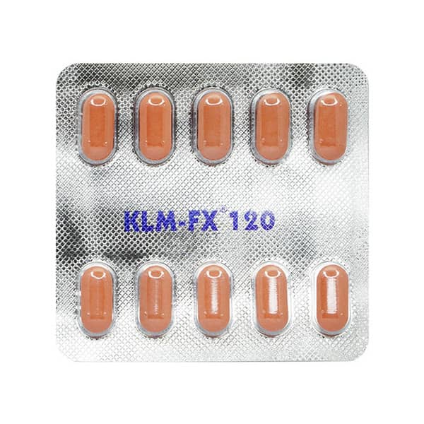 Klm Fx 120mg Strip Of 10 Tablets