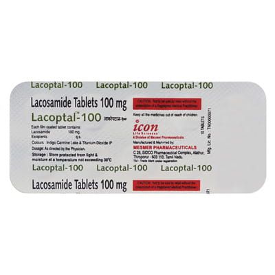 Lacoptal 100mg Strip Of 10 Tablets