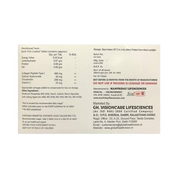 Geriate Strip Of 10 Tablets