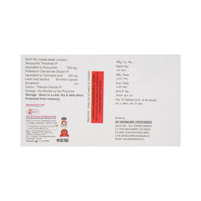 Ecoclav Duo Lb Strip Of 10 Tablets