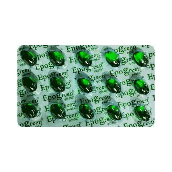 Epogreen Strip Of 15 Capsules