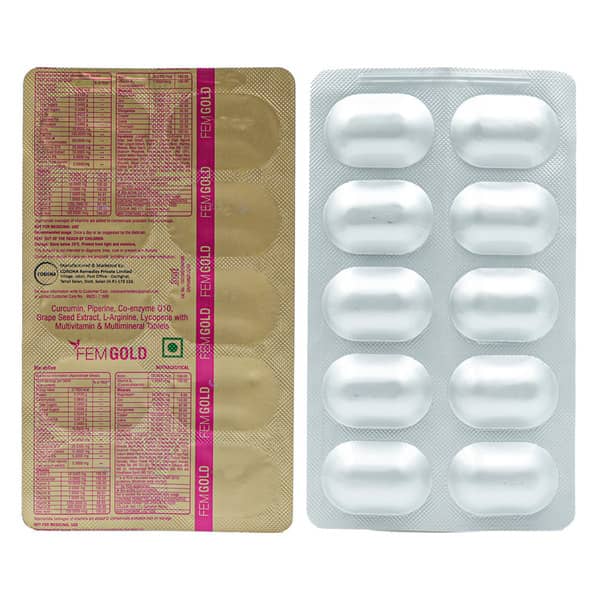 Femgold Strip Of 10 Tablets
