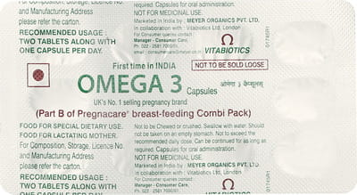 Pregnacare Breastfeeding Combi Pack Tab 20'S Capsules 10'S