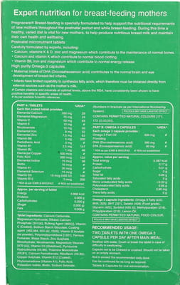 Pregnacare Breastfeeding Combi Pack Tab 20'S Capsules 10'S